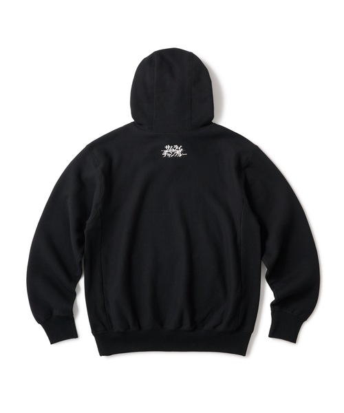 FTC（エフティーシー）の「FTC x SAMURAI CHAMPLOO |            JIN HOODY（パーカー・メンズ・ブラック/グレー・MEDIUM/LARGE/X-LARGE）」の3枚目の写真