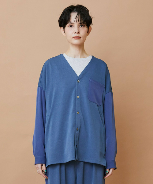 FRAPBOIS(フラボア)の「インディーズ/ダブルボタン(シャツ/ブラウス FRAPBOIS(フラボア)の「インディーズ/ダブルボタン(シャツ/ブラウス