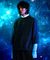 COME（シーオーエムイー）の「[UNISEX] Arm-Warmer Fleece Pullover (Grey)（スウェット）」