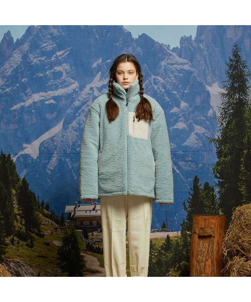 BALANT（バラント）の「クラシックフリースジップアップジャケット - エメラルド（その他アウター・メンズ・その他・LARGE/MEDIUM）」の2枚目の写真