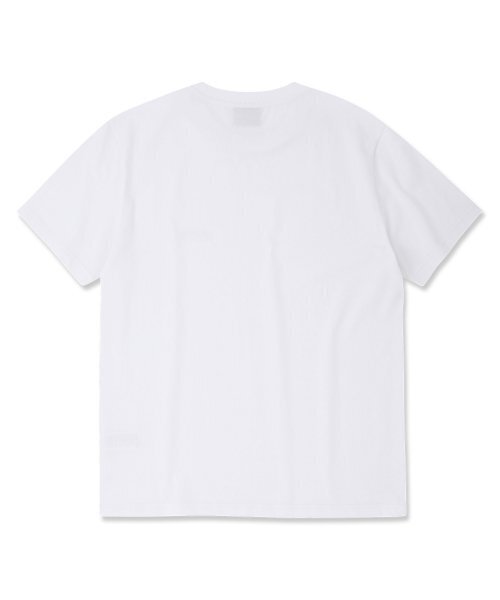 DOLPHIN WAVE APPAREL（ドルフィンウェーブアパレル）の「[2PACK]ドルフィンアーチロゴTシャツ ホワイト ホワイト 2パック（Tシャツ/カットソー・メンズ・その他・MEDIUM/LARGE/X-LARGE/XX-LARGE）」の3枚目の写真