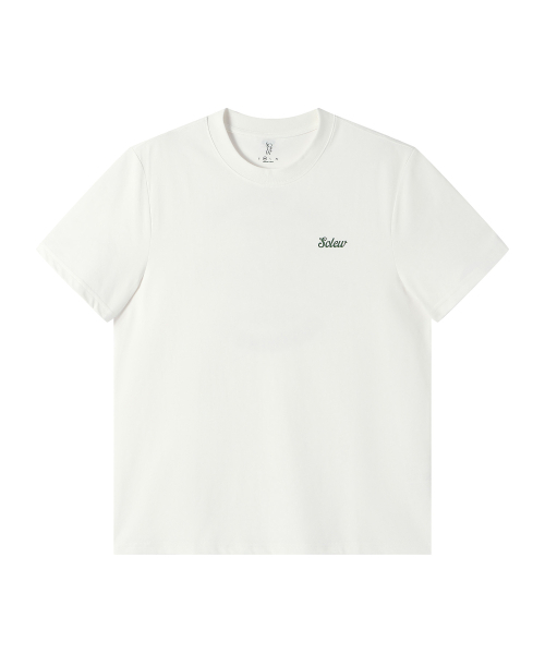 SOLEW(ソル)の「バックプリントロゴTシャツ_ホワイト(Tシャツ/カットソー・メンズ・その他・SMALL/MEDIUM/LARGE/X-LARGE)」の1枚目の写真