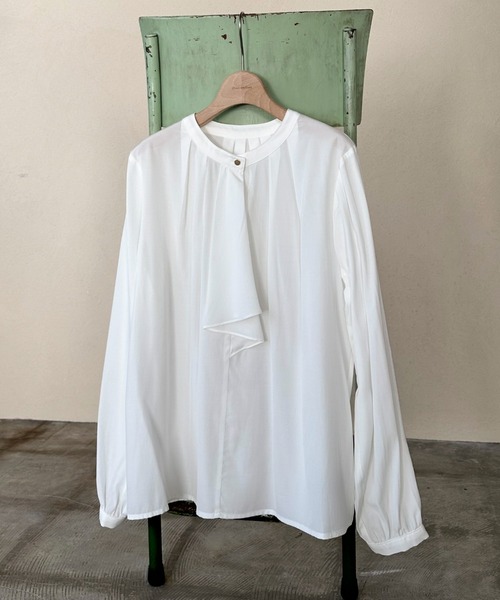 セール】ラッフルタイブラウス（シャツ/ブラウス）｜DOUX ARCHIVES