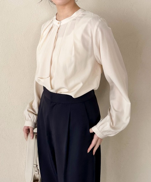 セール】ラッフルタイブラウス（シャツ/ブラウス）｜DOUX ARCHIVES