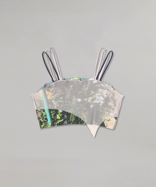 kotohayokozawa（コトハヨコザワ）の「kotohayokozawa 3LOOP CAMI fmn exclusive TDX5A-CMI-FMN（タンクトップ・レディース・ブラウン/パープル・FREE）」の9枚目の写真