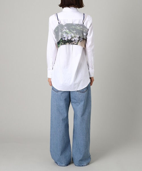 kotohayokozawa（コトハヨコザワ）の「kotohayokozawa 3LOOP CAMI fmn exclusive TDX5A-CMI-FMN（タンクトップ・レディース・ブラウン/パープル・FREE）」の3枚目の写真