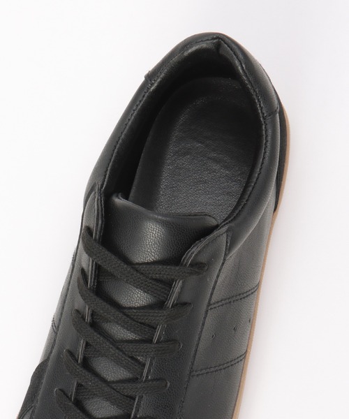 ikka（イッカ）の「ジャーマントレーナー（スニーカー・メンズ・ホワイト/ブラック・M/L/XL）」の9枚目の写真