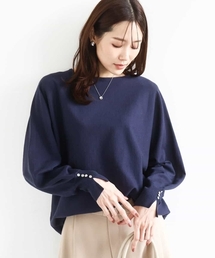 ドルマンスリーブニット/洗える