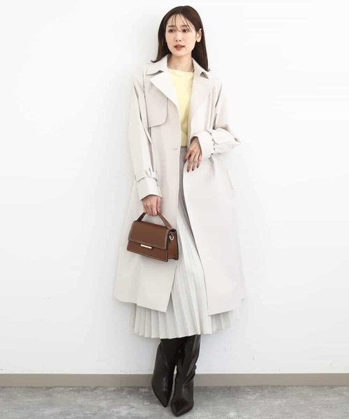 MK MICHEL KLEIN(エムケーミッシェルクラン)の「ドルマンスリーブニット/洗える(ニット/セーター・レディース・ネイビー/ライトブルー/アイボリー/ピンク/ライトイエロー・38)」の6枚目の写真