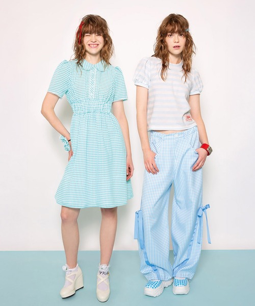 MILK（ミルク）の「ギンガム ワンピース（ワンピース・レディース・B/A・FREE）」の4枚目の写真