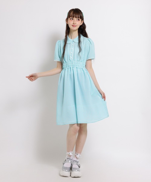 MILK（ミルク）の「ギンガム ワンピース（ワンピース・レディース・B/A・FREE）」の3枚目の写真