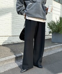 fredy emue | ブークレーウールイージーパンツ(その他パンツ)