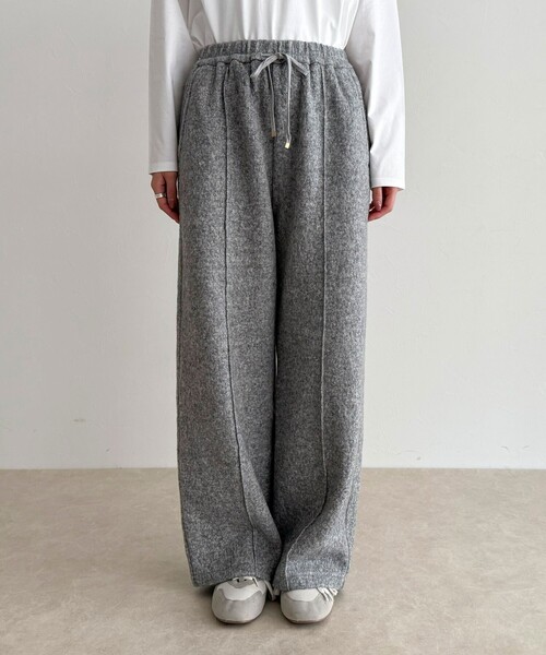 セール】ブークレーウールイージーパンツ（その他パンツ）｜fredy emue