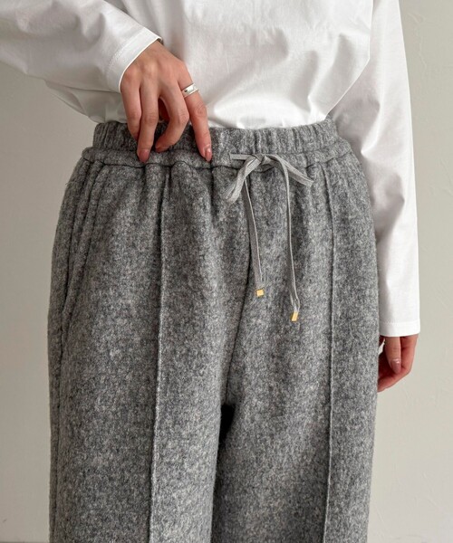 セール】ブークレーウールイージーパンツ（その他パンツ）｜fredy emue