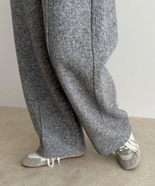 セール】ブークレーウールイージーパンツ（その他パンツ）｜fredy emue