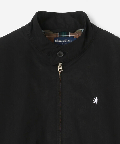 GYMPHLEX（ジムフレックス）の「Gymphlex | コットンポリエステル ジップジャケット MEN（ブルゾン・メンズ・ベージュ/ブラック・L/M）」の16枚目の写真