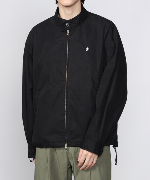 GYMPHLEX（ジムフレックス）の「Gymphlex | コットンポリエステル ジップジャケット MEN（ブルゾン・メンズ・ベージュ/ブラック・L/M）」の8枚目の写真