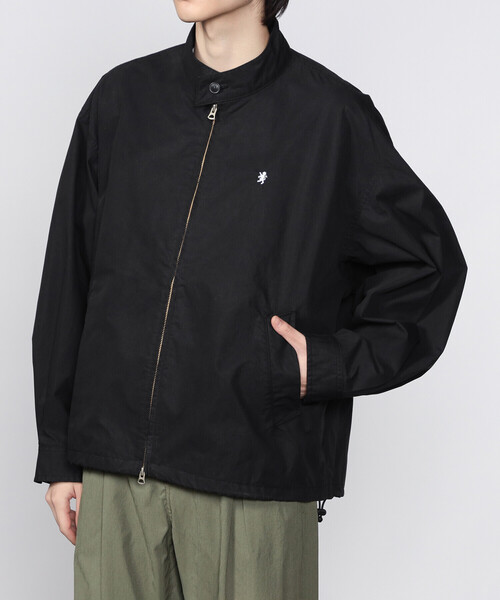 GYMPHLEX（ジムフレックス）の「Gymphlex | コットンポリエステル ジップジャケット MEN（ブルゾン・メンズ・ベージュ/ブラック・L/M）」の10枚目の写真