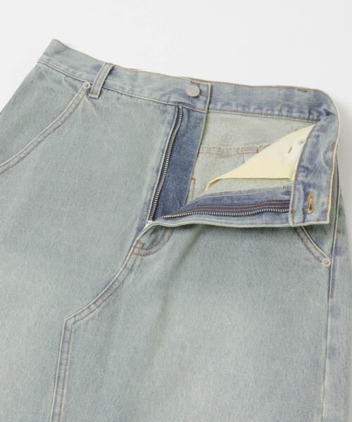 KBF（ケイビーエフ）の「アシメフリンジデニムスカート（スカート・レディース・ブラック/ライトブルー・ONE）」の10枚目の写真