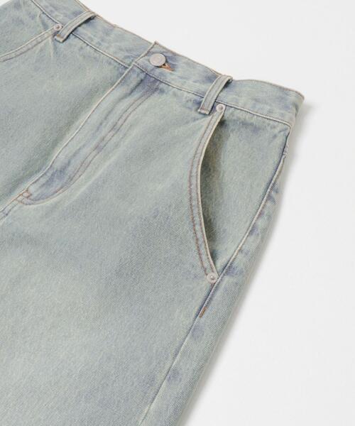 KBF（ケイビーエフ）の「アシメフリンジデニムスカート（スカート・レディース・ブラック/ライトブルー・ONE）」の11枚目の写真