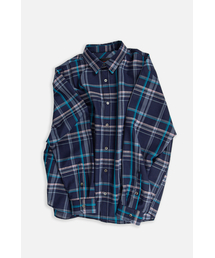 ANYTIME LOREAK（エニタイムロレーク）の「ASTER CHECK SHIRT - NAVY（シャツ/ブラウス）」