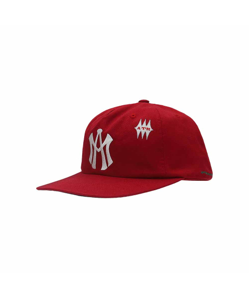AFTERMATH（アフターマス）の「ATM LOGO BALL CAP RED（キャップ・レディース・レッド・ONE SIZE）」の3枚目の写真