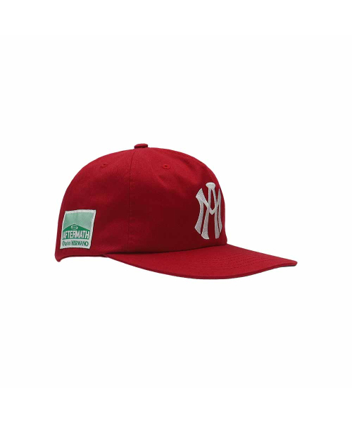 AFTERMATH（アフターマス）の「ATM LOGO BALL CAP RED（キャップ・レディース・レッド・ONE SIZE）」の4枚目の写真