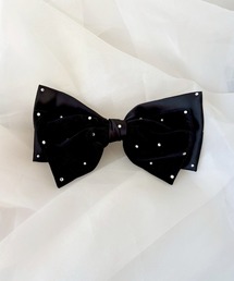 Garland of Dew（ガーランドオブデュウ）の「ベロアグリッターパール バレッタ（バレッタ/ヘアクリップ）」