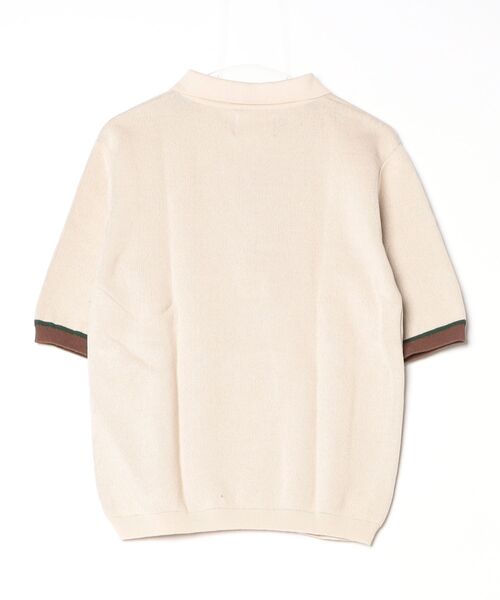styles(スタイルス)の「WALK IN PARIS knit polo 25SS The beige knit polo shirt(ニット/セーター・メンズ・ベージュ・S)」の2枚目の写真