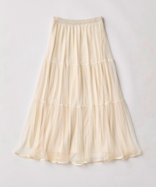 OLIVE des OLIVE（オリーブデオリーブ）の「チュールティアードスカート（スカート・レディース・ブラック/アイボリー・FREE）」の18枚目の写真