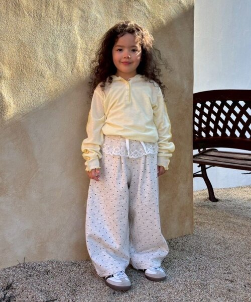 CIAOPANIC TYPY（チャオパニックティピー）の「【KIDS】ウエストレースドットスウェットパンツ《ジュニアサイズあり》（その他パンツ・キッズ・ブラック/グレー・110/130/150）」の18枚目の写真