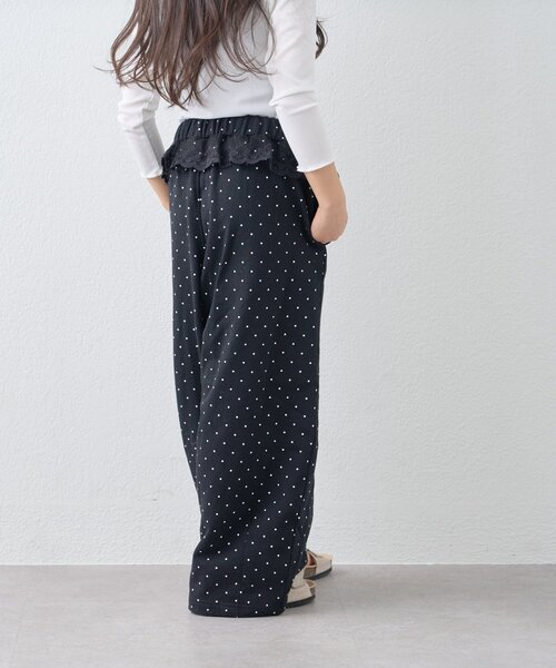 CIAOPANIC TYPY（チャオパニックティピー）の「【KIDS】ウエストレースドットスウェットパンツ《ジュニアサイズあり》（その他パンツ・キッズ・ブラック/グレー・110/130/150）」の21枚目の写真