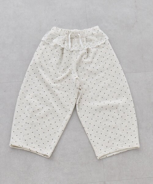 CIAOPANIC TYPY（チャオパニックティピー）の「【KIDS】ウエストレースドットスウェットパンツ《ジュニアサイズあり》（その他パンツ・キッズ・ブラック/グレー・110/130/150）」の22枚目の写真