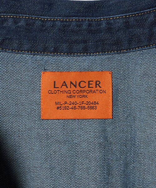 ASTRAET（アストラット）の「＜LANCER＞デニム レギュラーカラーシャツ（シャツ/ブラウス・レディース・ライトブルー/ネイビー・M）」の12枚目の写真