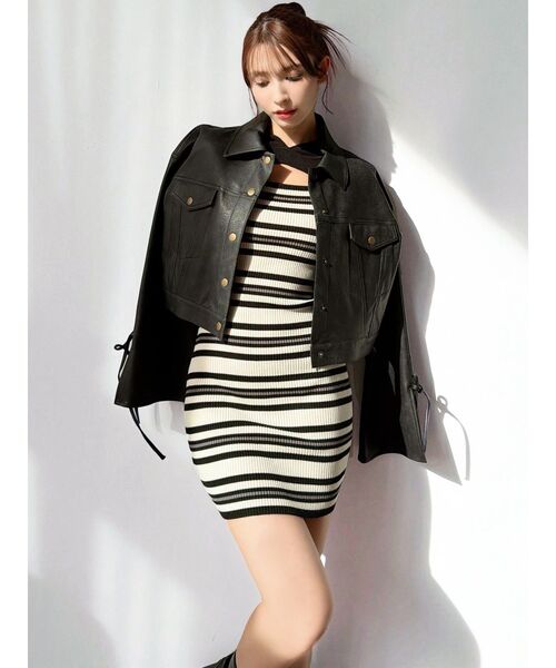 FILA（フィラ）の「【FILA】フーディミニニットワンピース（ワンピース・レディース・ベージュ/ブルー/ブラック・FREE）」の22枚目の写真