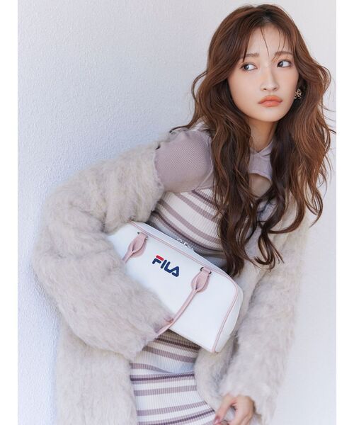 FILA(フィラ)の「【FILA】フーディミニニットワンピース(ワンピース・レディース・ベージュ/ブルー/ブラック・FREE)」の20枚目の写真