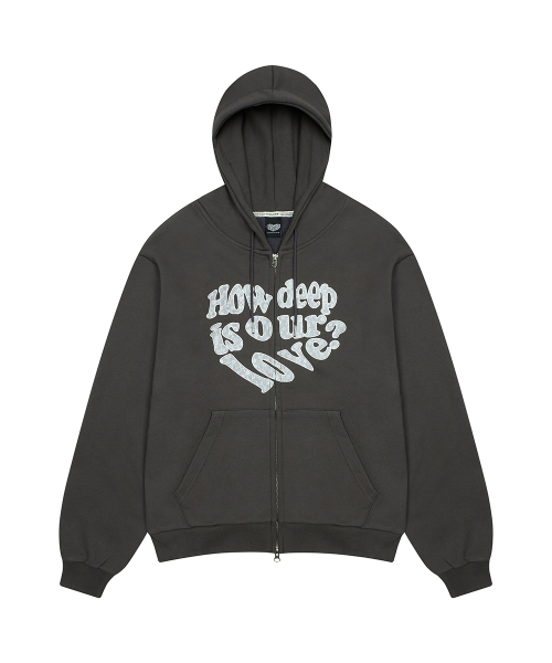LUVISTRUE（ラヴイズトゥルー）の「LOVE PATCH HOOD ZIPUP(CHARCOAL)（パーカー・レディース・その他・FREE）」の10枚目の写真