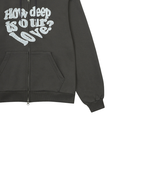 LUVISTRUE（ラヴイズトゥルー）の「LOVE PATCH HOOD ZIPUP(CHARCOAL)（パーカー・レディース・その他・FREE）」の13枚目の写真