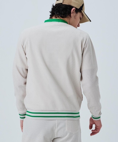 archivio(アルチビオ)の「<MENS>UVワッフルジップブルゾン(ブルゾン・メンズ・ネイビー/ベージュ・LL/L/M)」の10枚目の写真