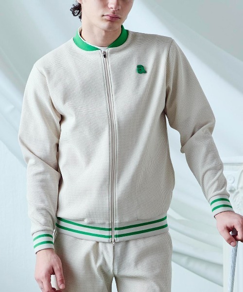 archivio(アルチビオ)の「<MENS>UVワッフルジップブルゾン(ブルゾン・メンズ・ネイビー/ベージュ・LL/L/M)」の12枚目の写真