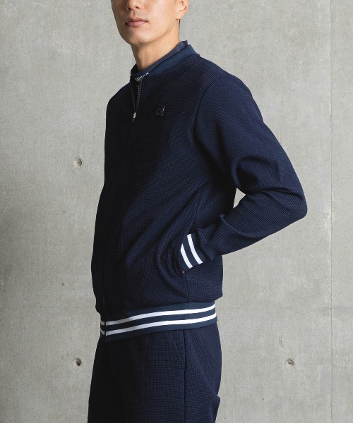 archivio(アルチビオ)の「<MENS>UVワッフルジップブルゾン(ブルゾン・メンズ・ネイビー/ベージュ・LL/L/M)」の15枚目の写真