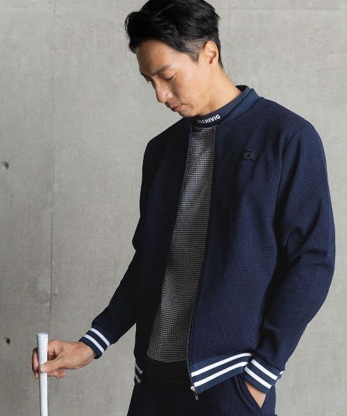 archivio(アルチビオ)の「<MENS>UVワッフルジップブルゾン(ブルゾン・メンズ・ネイビー/ベージュ・LL/L/M)」の19枚目の写真
