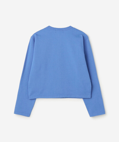 GYMPHLEX（ジムフレックス）の「Gymphlex | コットン 長袖ショートカーディガン WOMEN（カーディガン/ボレロ・レディース・レッド/グレー/サックスブルー/ブラック・14）」の8枚目の写真