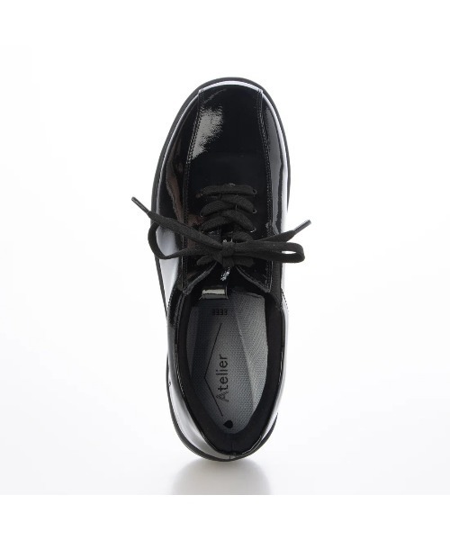 Atelier（アトリエ）の「【4E】アナトミックレースアップスニーカー（スニーカー・レディース・ライトブラック/ライトホワイト/ベージュ×ブラック・22cm/22.5cm/23cm/23.5cm/24cm/24.5cm）」の16枚目の写真
