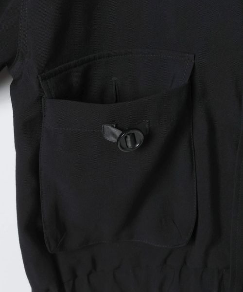 JEANASIS（ジーナシス）の「ミリタリーショートブルゾン/645454（ブルゾン・レディース・アイボリー/カーキ/ブラック・FREE）」の13枚目の写真