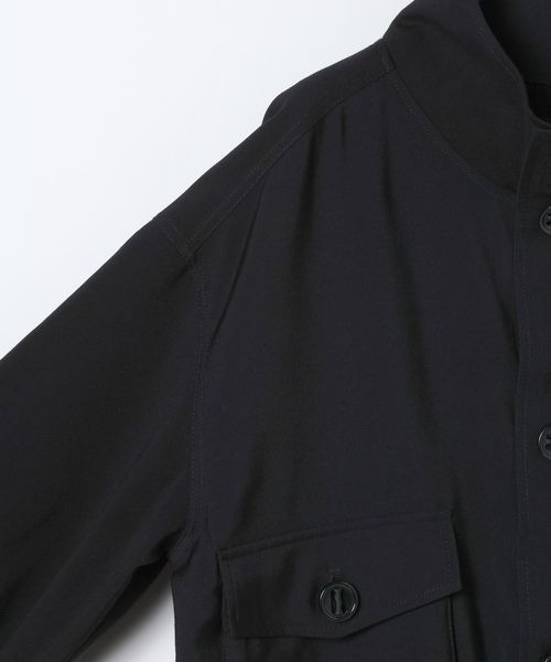 JEANASIS（ジーナシス）の「ミリタリーショートブルゾン/645454（ブルゾン・レディース・アイボリー/カーキ/ブラック・FREE）」の6枚目の写真