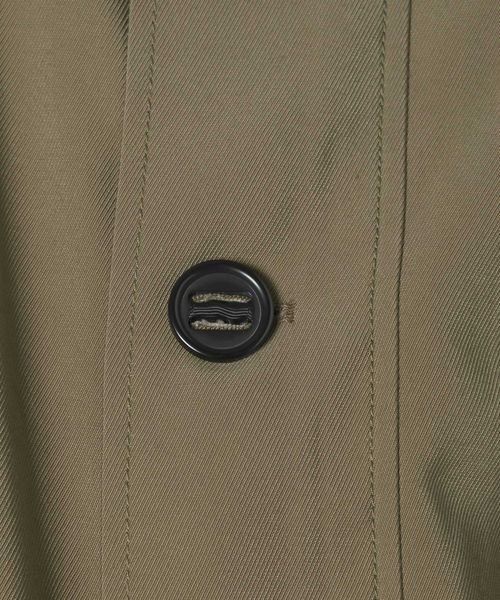 JEANASIS（ジーナシス）の「ミリタリーショートブルゾン/645454（ブルゾン・レディース・アイボリー/カーキ/ブラック・FREE）」の10枚目の写真