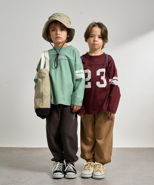 b・ROOM（ビールーム）の「【スクール対応】【撥水・防汚・耐久・UV】小さく収納できるハット（反射シート付き)（ハット・キッズ・ダークオレンジ/ブラック/ブルーグリーン/カーキ/ベージュ/チャコール・54cm/52cm）」の12枚目の写真