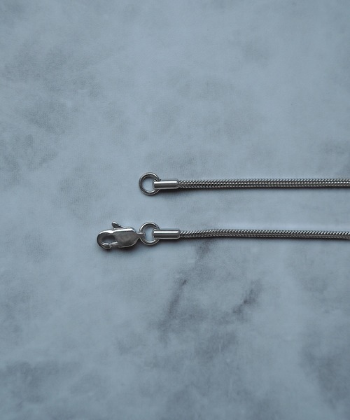 ARROWM（アローム）の「ARROWM スネークチェーンネックレス（ネックレス・メンズ・シルバー・FREE）」の5枚目の写真