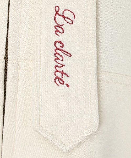 F i.n.t（フィント）の「ビッグリボンZIPパーカー/fint フィント（パーカー・レディース・ライトブルー/アイボリー/ブラック・FREE）」の20枚目の写真